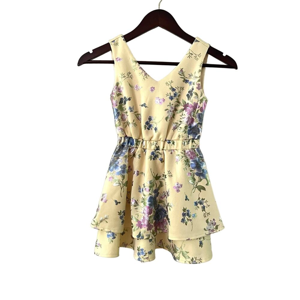 Emerald Sundae floral dress, XS